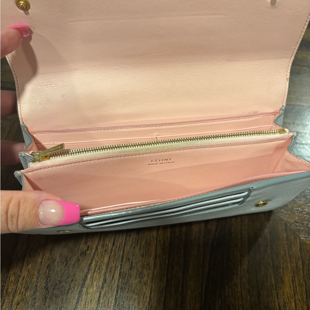 Celine Leather Continental Wallet - Picture 4 of 7